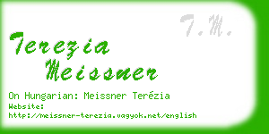 terezia meissner business card
